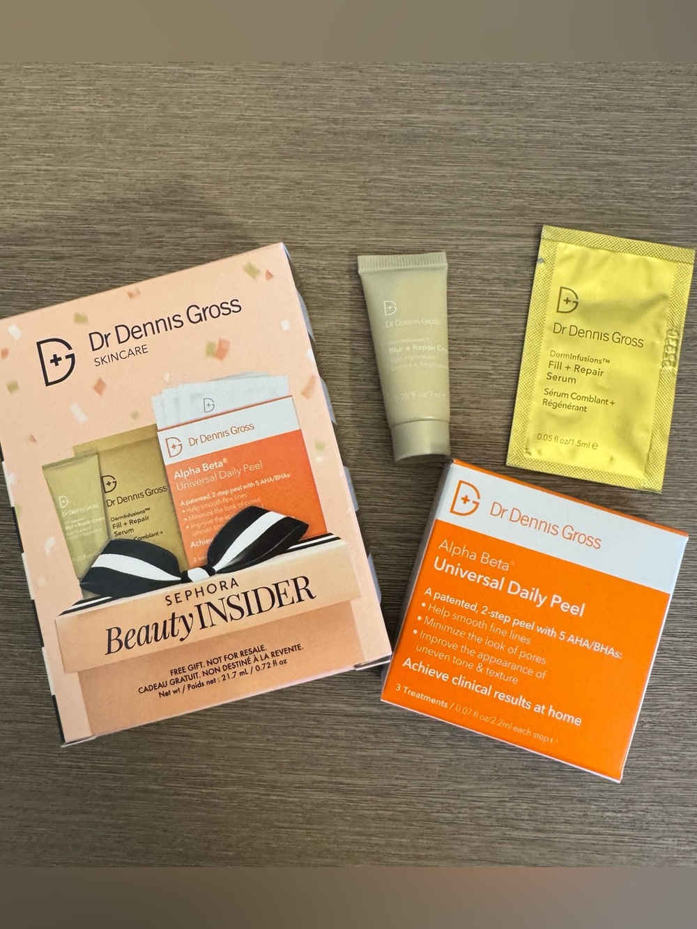 Dr Dennis Gross Alpha Beta Universal Daily Peel Set — Orange & Green